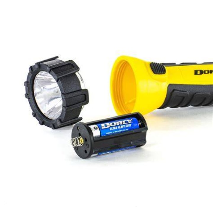 How do you charge a dorcy flashlight