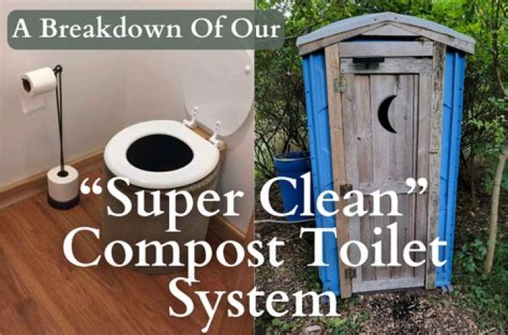 How do you clean a composting toilet