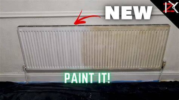 How do you clean and paint radiators