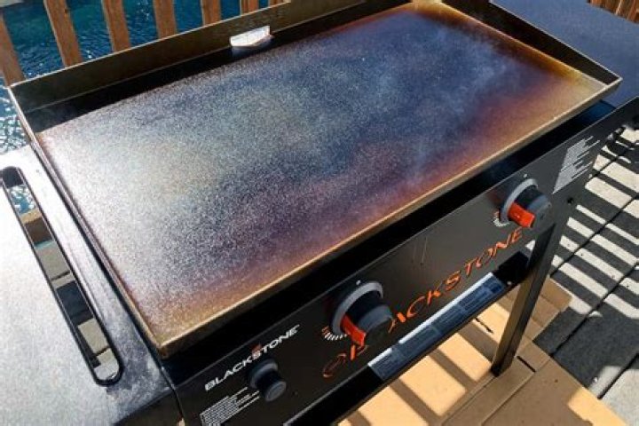 How do you cure a Blackstone griddle