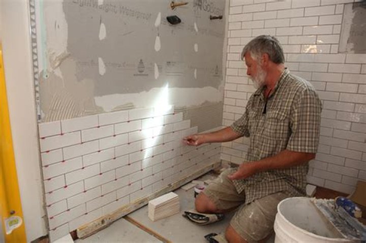 How do you cut tile on a shower wall