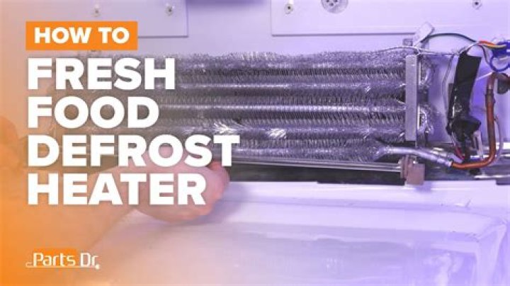 How do you defrost a GE refrigerator