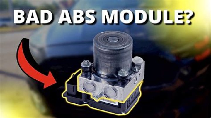 How do you diagnose a bad ABS module