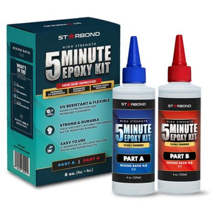 How do you dissolve a 5 minute epoxy