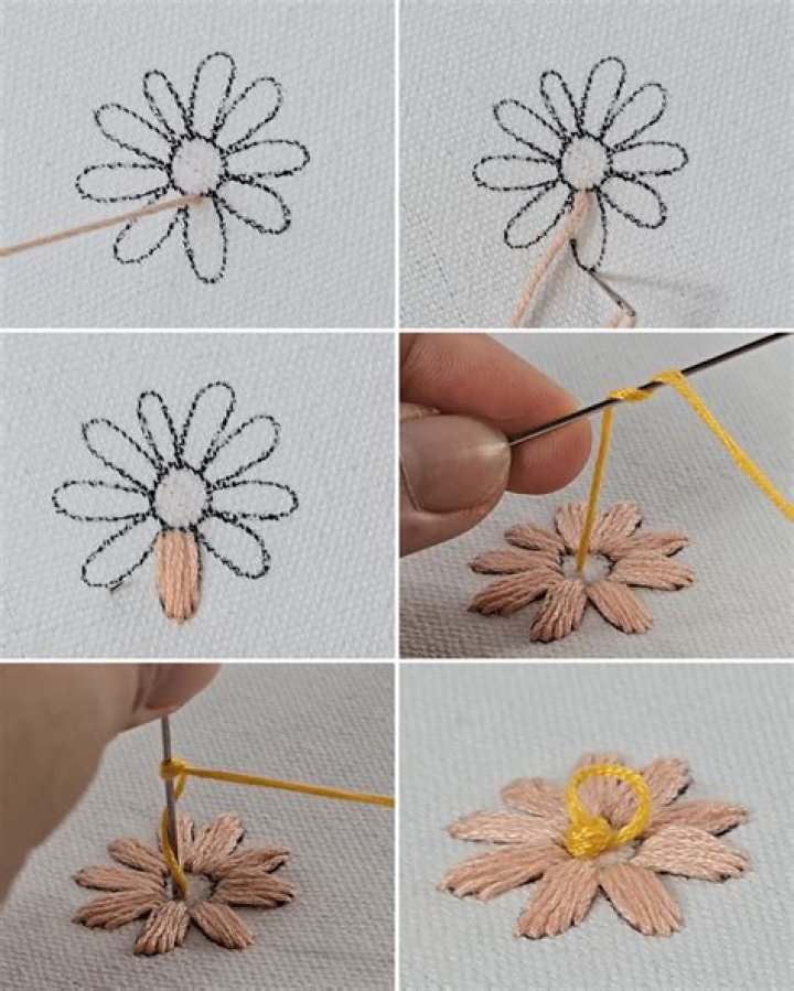 How do you embroider with seed beads