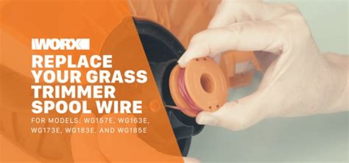 How do you fill a WORX trimmer spool