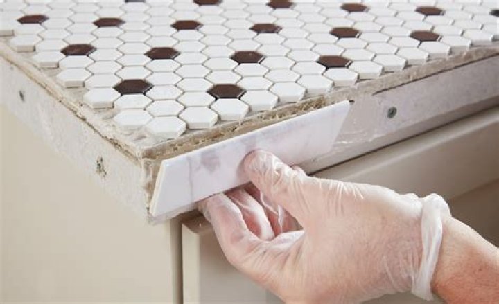 How do you finish ceramic tile edges