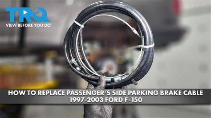 How do you fix a parking brake cable