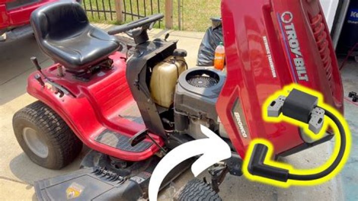 How do you install a lawn mower coil