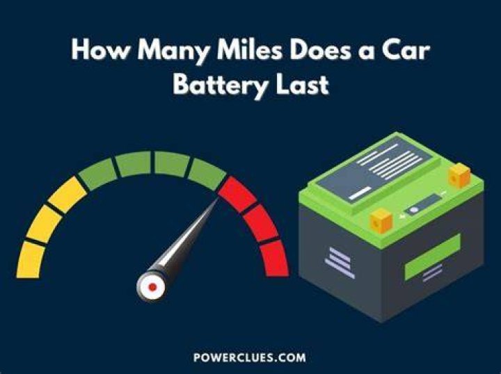 How many miles does a car battery last