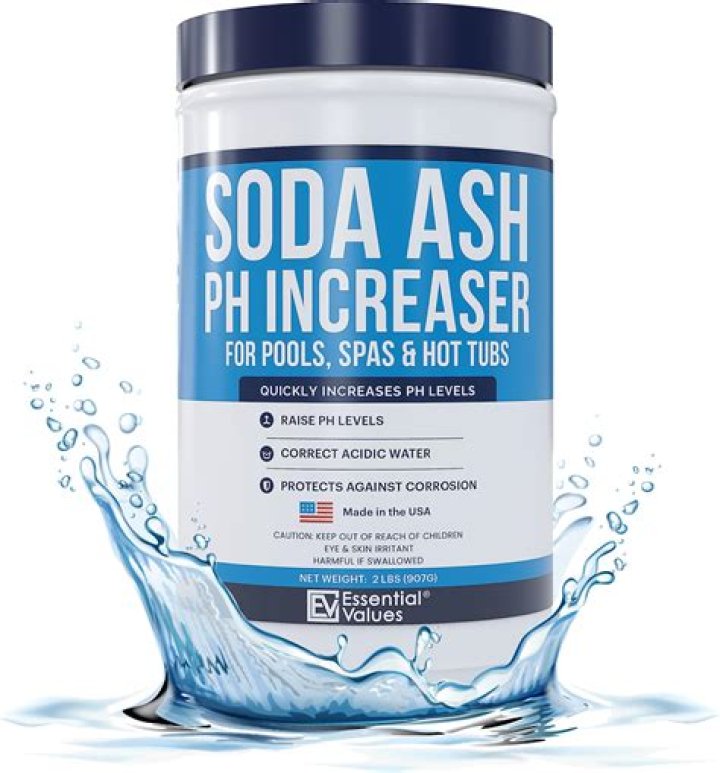 What does soda ash do to pool pH