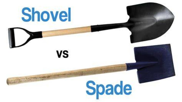 Whats the difference between a spade and a shovel